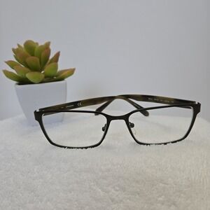 Dragon Men's Eyeglasses DR162 Benny 140 53 16 Green Metal Frames **FRAMES ONLY*